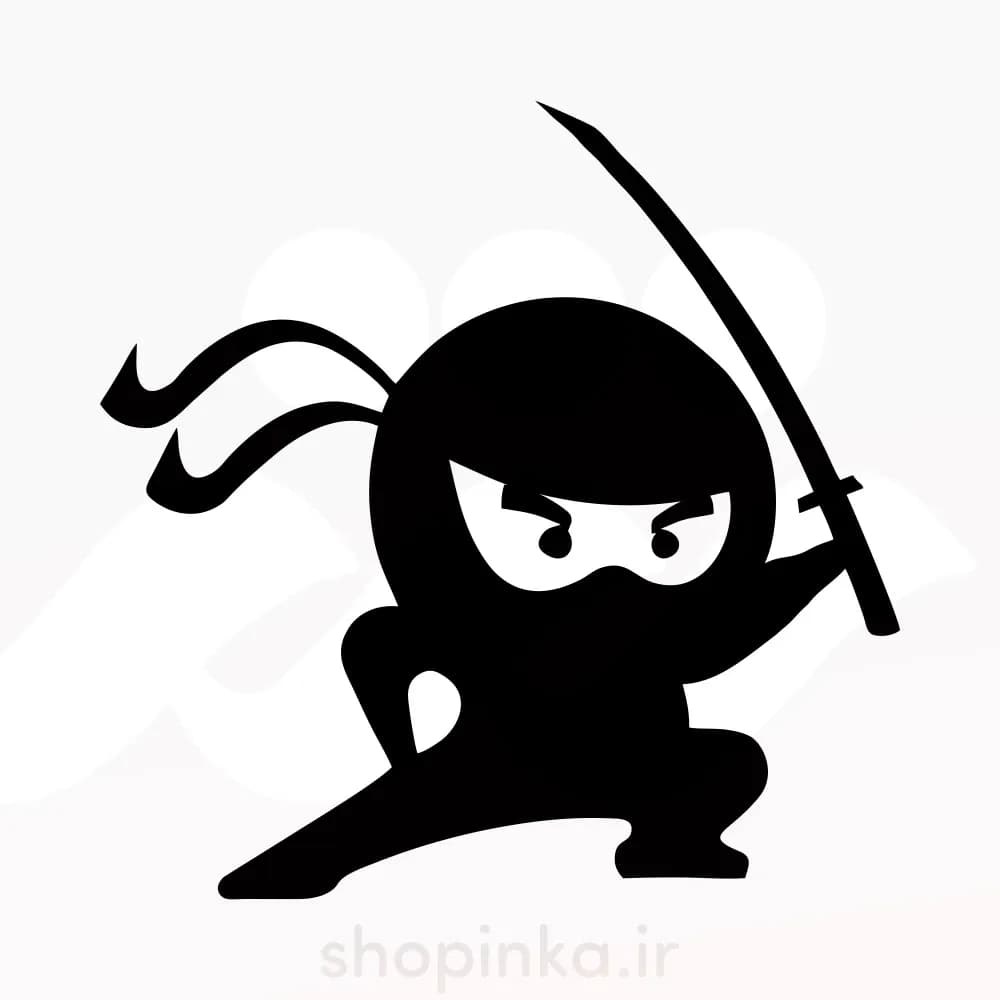 برچسب ماشین طرح نینجا